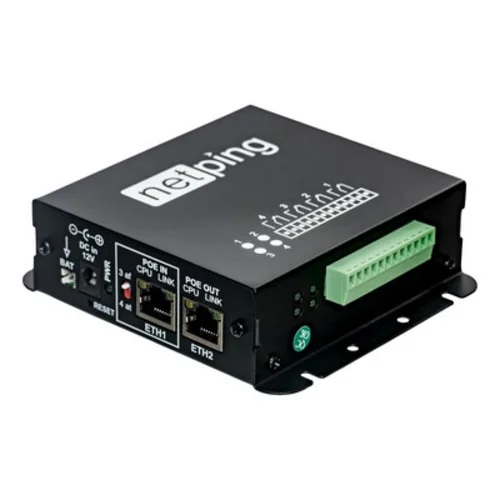 Устройство NetPing Input+Relay v1 Устройство NetPing Input+Relay v1